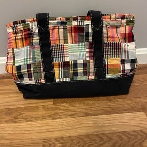 J Crew Plaid Tote